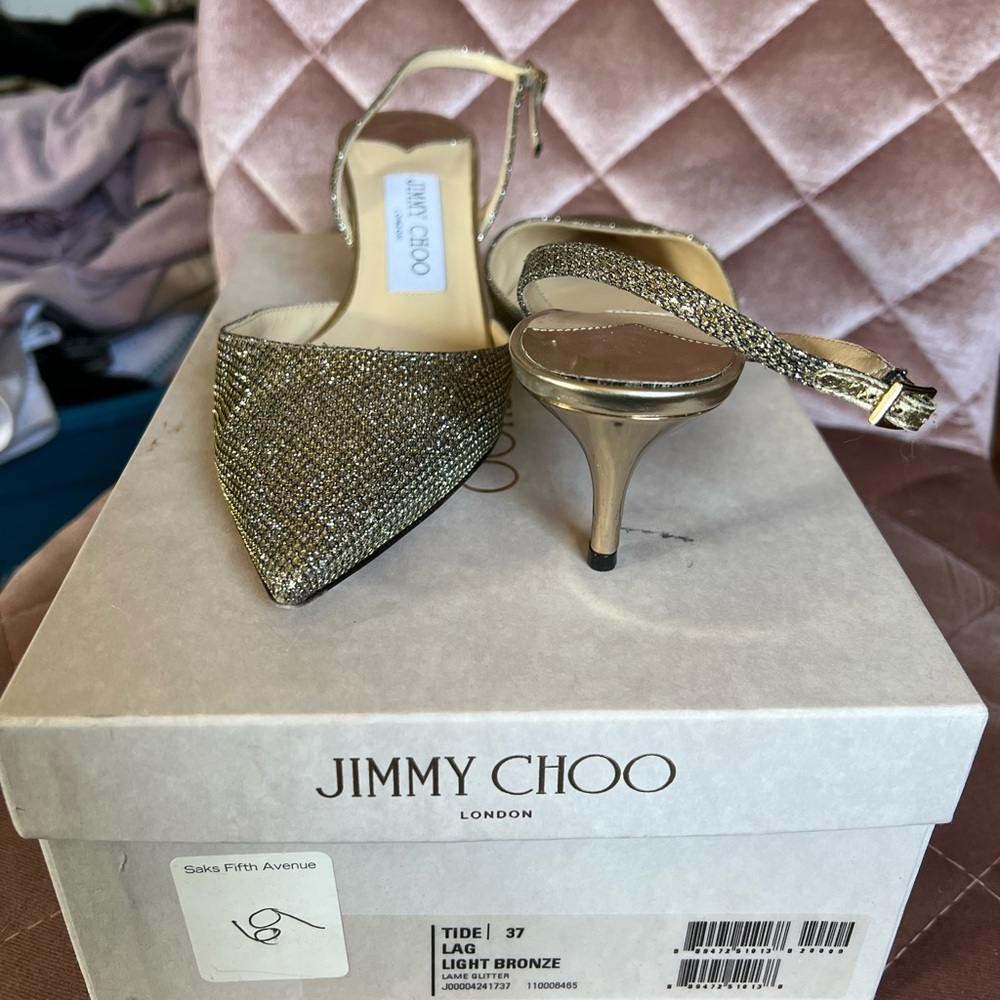 JIMMY CHOO KITTEN HEELS